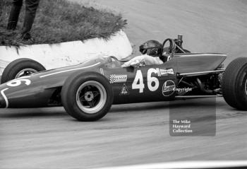 Roy Pike, Charles Lucas Titan MK 3 Ford, Mallory Park, Guards International Trophy, 1968.

