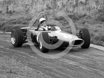 Peter Lawson, BRM 4WD, Loton Park Hill Climb, September 1968.