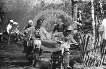 Motocross event held at Hawkstone, Shropshire, in 1965.