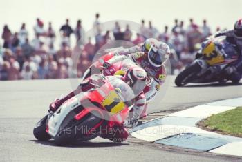 Wayne Rainey, Marlboro Team Roberts Yamaha, Donington Park, British Grand Prix 1991.