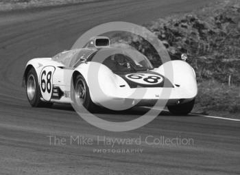 Hugh Dibley, Howmet gas turbine, Oulton Park, Spring Cup 1968.
