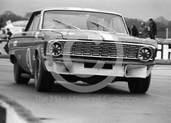 Roy Pierpoint, W J Shaw Ford Falcon, Silverstone International Trophy meeting 1969.
