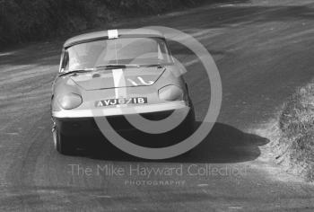 G Keylock, Lotus Elan, AVJ 671B, Shelsley Walsh Hill Climb June 1967.