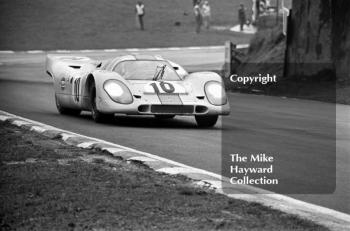 Pedro Rodriguez/Leo Kinnunen, Porsche 917, Brands Hatch BOAC 1000k 1970.
