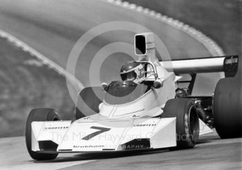 Carlos Reutemann, Brabham BT44 V8, Brands Hatch, British Grand Prix 1974.
