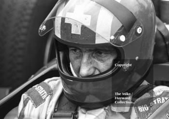 Jo Siffert on the grid, British Grand Prix, Brands Hatch, 1970
