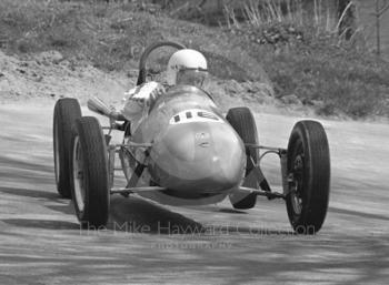 John Turner, Cooper Mk 9 Norton, 39th National Open meeting, Prescott Hill Climb, 1970.