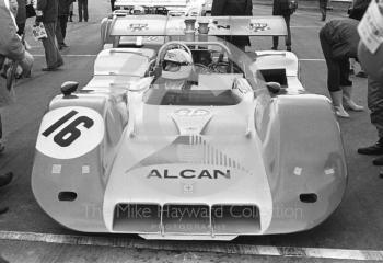 Howden Ganley, Rubery Owen Canada BRM P167 Chevrolet 8.1, Silverstone, Super Sports 200 1972.
