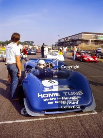 Nigel Hulme, Home Tune Lola T70 Mk3 Chevrolet, Atlantic Computer Historic GT Championship, Donington, August, 1983
