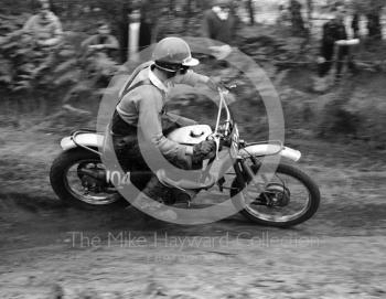 John Done, Dot 250, Invitation Race, 1964 Motocross des Nations, Hawkstone Park.
