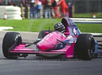 Damon Hill, Brabham Judd BT60B, 1992 British Grand Prix, Silverstone
