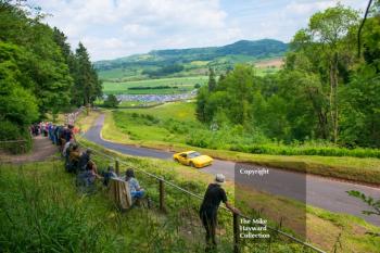 Mike Spicer, Ferrari 328 GTB, Shelsley Walsh Hill Climb, June 1st 2014. 