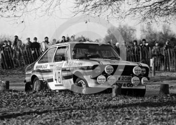 Colin Short/Steve Bond, Ford Escort RS2000 (TW 201R), 1983 Lombard RAC Rally, Sutton Park
