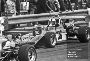 Dick Parsons, Modus M1, 1975 BARC Super Visco F3 Championship, Thruxton.
