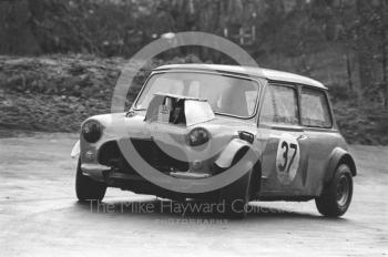 Mini Cooper S, Prescott hill climb, 1967.