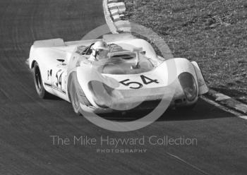 Gerhard Mitter/Udo Schutz, Porsche 908, Brands Hatch, BOAC 500 1969.
