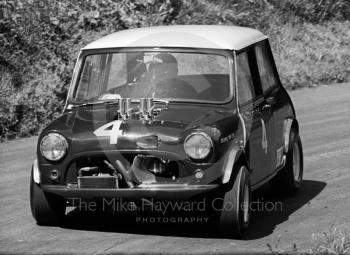 W Needham, 999cc Coldwell Mini, British Hill Climb Championship, Shelsley Walsh, June 1968.