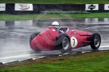 Stirling Moss, Maserati 250F, Richmond and Gordon Trophies, Goodwood Revival, 1999.
