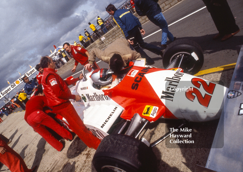 Mario Andretti, Alfa Romeo 179D, Silverstone, 1981 British Grand Prix.