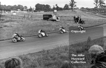 Motorcycle action, Oulton Park, 1964. 