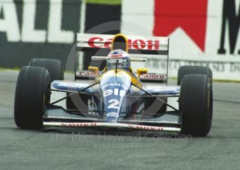 Alain Prost, Williams Renault FW15C, Silverstone, British Grand Prix 1993.
