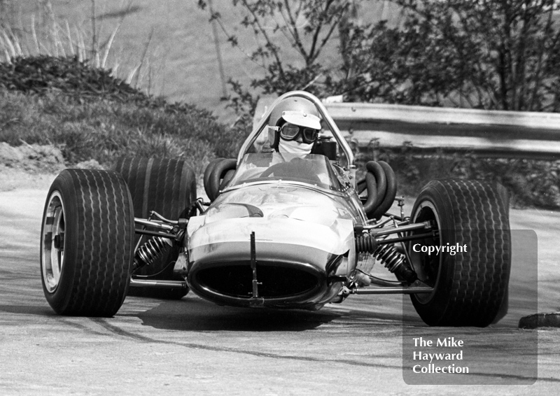 Sir Nicholas Williamson, McLaren Chevrolet, 39th National Open meeting, Prescott Hill Climb, 1970.