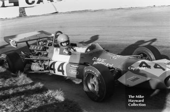 David Morgan, Edward Reeves Racing Brabham BT35-8, Mallory Park, Formula 2, 1972.
