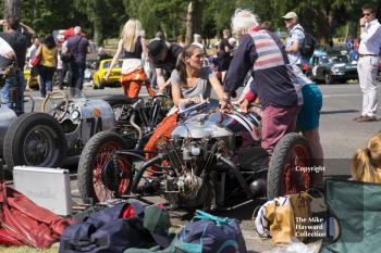 Hannah Enticknap, Morgan Super Aero, Chateau Impney Hill Climb 2015.
