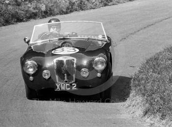 1951 Le Mans replica Frazer Nash, XMC 2, Shelsley Walsh Hill Climb June 1970. 