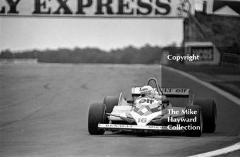 Rene Arnoux, Renault RE30, Silverstone, 1981 British Grand Prix.
