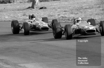 Chris Craft, Tecno 68, Charles Lucas, Titan Mk 3, BRSCC Trophy, Oulton Park, 1968.