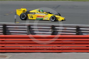 Richard Barber, 1978 Fittipaldi F5a, Grand Prix Masters race, Silverstone Cassic 2009.