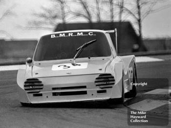 Derek Walker, Skoda Coupe Ford, Round 1 of the 1981 Motoring News Donington Grand Touring Car Championship.
