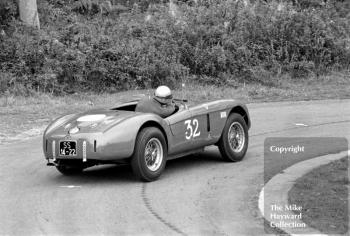 A Gibson, 1954 Ferrari 735 Monza Spyder (SS 14-22), Newton Oil 1968, Prescott Hill Climb.
