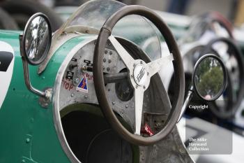 Cooper Mk IV of Shirley Monroe, Chateau Impney Hill Climb 2015.
