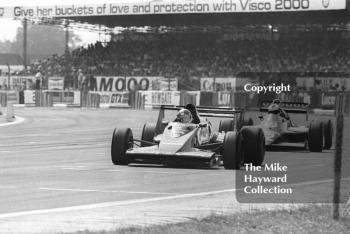 Derek Warwick, Toleman TG181, Silverstone, 1981 British Grand Prix.
