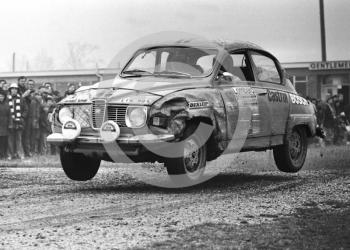 Stig Blomqvist/Hans Sylvan, Saab 96, ETK 909, 1974 RAC Rally
