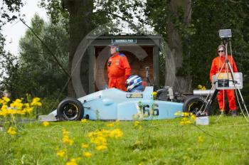 Craig Powers, OMS 2000M, Hagley and District Light Car Club meeting, Loton Park Hill Climb, August 2012. 