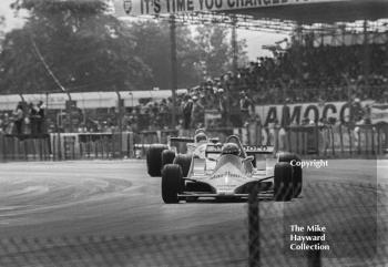 John Watson, McLaren M29, 1979 British Grand Prix, Silverstone.
