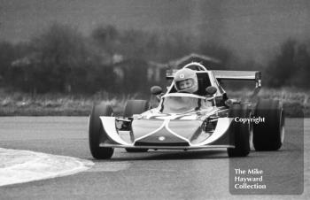 Ian Taylor, GRD 375, 1975 BARC Super Visco F3 Championship, Thruxton.
