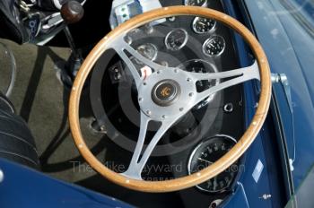 1958 AC Ace of Geoffrey O'Connell in the paddock, Stirling Moss Trophy Race, Silverstone Classic 2010
