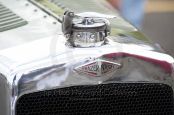 Frazer Nash radiator in the paddock, Silverstone Classic 2010