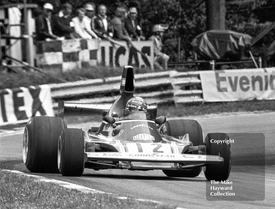 Niki Lauda, Ferrari 312B3 F12, Brands Hatch, British Grand Prix 1974.