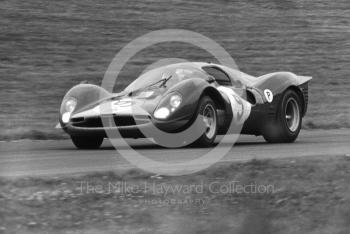 David Piper/Richard Attwood, Ferrari 412, Brands Hatch, BOAC 500 1967.
