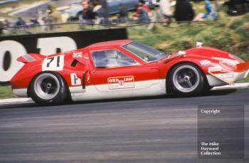 John Miles/Brian Muir, Gold Leaf Team Lotus 62, Brands Hatch, BOAC 500, 1969.
