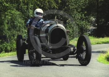 David Baker, Schneider Aero 9934, Hagley and District Light Car Club meeting, Loton Park Hill Climb, July 2000.