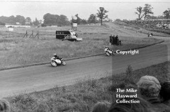 Motorcycle action, Oulton Park, 1964. 