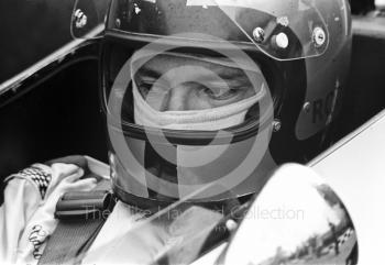 Pedro Rodriguez on the grid, BRM P153 V12, British Grand Prix, Brands Hatch, 1970
