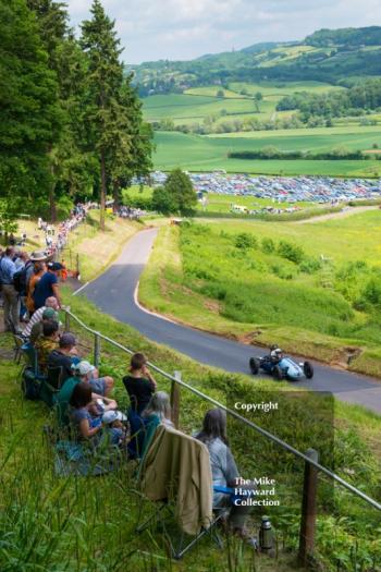 Motor racing in the countryside, Shelsley Walsh Hill Climb, June 1st 2014. 