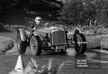 Action at Loton Park Hill Climb, 1967.
